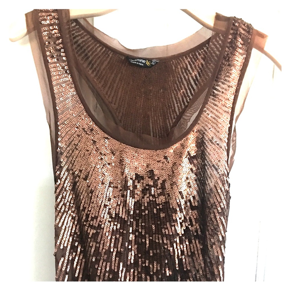 Jasmine sequined top